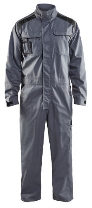 Afbeeldingen van BLÅKLÄDER Overall industrie 6054 grijs/zwart C46