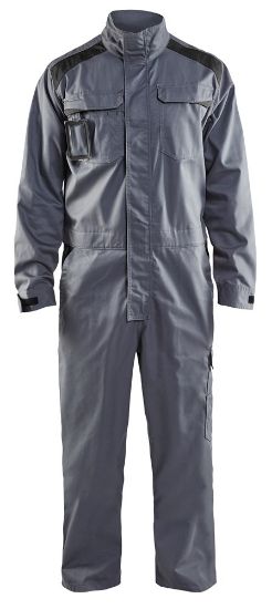 Afbeeldingen van BLÅKLÄDER Overall industrie 6054 grijs/zwart C60