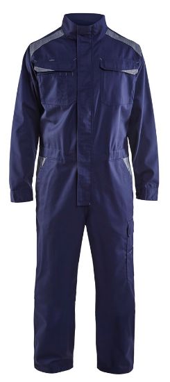 Afbeeldingen van BLÅKLÄDER Overall industrie 6054 marineblauw/grijs C44