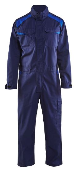Afbeeldingen van BLÅKLÄDER Overall industrie 6054 marineblauw/korenblauw C44