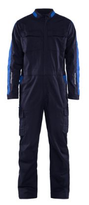 Afbeeldingen van BLÅKLÄDER Overall industrie met stretch 6144 marineblauw/korenblauw C44