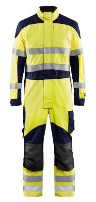 Afbeeldingen van BLÅKLÄDER Overall Multinorm Inherent 6089 High Vis geel/marineblauw C46