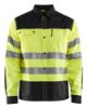 Afbeeldingen van BLÅKLÄDER Overhemd 3255 High Vis geel/zwart S