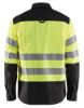 Afbeeldingen van BLÅKLÄDER Overhemd 3255 High Vis geel/zwart S