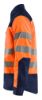 Afbeeldingen van BLÅKLÄDER Overhemd 3255 High Vis oranje/marineblauw S