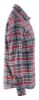 Afbeeldingen van BLÅKLÄDER Overhemd dames flanel 3209 marineblauw rood 3XL