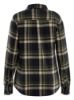 Afbeeldingen van BLÅKLÄDER Overhemd dames flanel 3218 donker herfstgroen/zwart XL