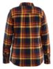 Afbeeldingen van BLÅKLÄDER Overhemd dames flanel 3218 gebrand rood/donker marineblauw XL