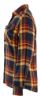 Afbeeldingen van BLÅKLÄDER Overhemd dames flanel 3218 gebrand rood/donker marineblauw XL