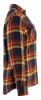 Afbeeldingen van BLÅKLÄDER Overhemd dames flanel 3218 gebrand rood/donker marineblauw XL