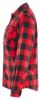 Afbeeldingen van BLÅKLÄDER Overhemd dames flanel 3218 rood/zwart M