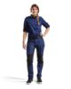 Afbeeldingen van BLÅKLÄDER Overhemd dames Twill 3208 marineblauw XL