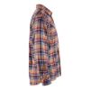 Afbeeldingen van BLÅKLÄDER Overhemd flanel 3299 marineblauw Oranje/XS