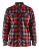 Afbeeldingen van BLÅKLÄDER Overhemd flanel 3299 rood/zwart L