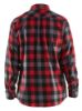 Afbeeldingen van BLÅKLÄDER Overhemd flanel 3299 rood/zwart L