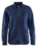 Afbeeldingen van BLÅKLÄDER Overhemd Twill 3297 marineblauw M