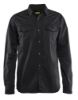 Afbeeldingen van BLÅKLÄDER Overhemd Twill 3297 zwart M