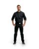 Afbeeldingen van BLÅKLÄDER Overhemd Twill 3297 zwart M