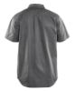 Afbeeldingen van BLÅKLÄDER Overhemd Twill met korte mouwen 3296 grijs XS