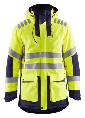Afbeeldingen van BLÅKLÄDER Parka Evolution 4469 High Vis geel/marineblauw 2XL