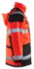 Afbeeldingen van BLÅKLÄDER Parka met uitneembare voering 4426 High Vis rood/zwart M