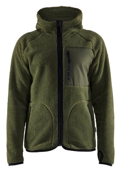 Afbeeldingen van BLÅKLÄDER Pilé vest 4725 herfstgroen 4XL