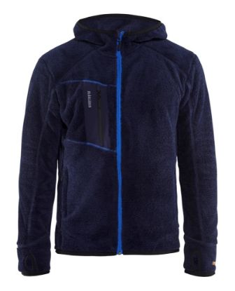 Afbeeldingen van BLÅKLÄDER Pilé vest 4863 marineblauw/korenblauw S