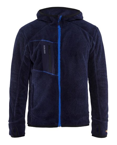 Afbeeldingen van BLÅKLÄDER Pilé vest 4863 marineblauw/korenblauw M