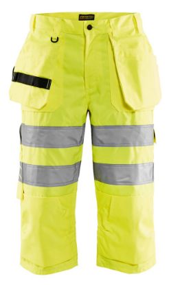 Afbeeldingen van BLÅKLÄDER Piraatbroek 1539 High Vis geel D104