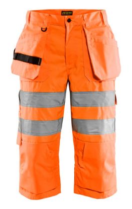 Afbeeldingen van BLÅKLÄDER Piraatbroek 1539 High Vis oranje C46