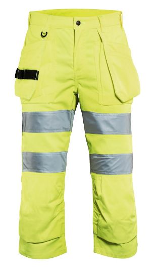 Afbeeldingen van BLÅKLÄDER Piraatbroek dames 7139 High Vis geel D24