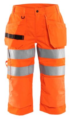 Afbeeldingen van BLÅKLÄDER Piraatbroek dames 7139 High Vis oranje C50
