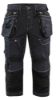 Afbeeldingen van BLÅKLÄDER Piraatbroek denim stretch X1900 1991 marineblauw/zwart C54