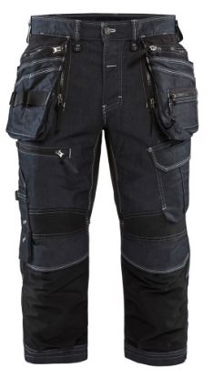Afbeeldingen van BLÅKLÄDER Piraatbroek denim stretch X1900 1991 marineblauw/zwart C52