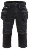 Afbeeldingen van BLÅKLÄDER Piraatbroek denim stretch X1900 1991 zwart C56