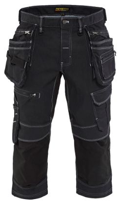Afbeeldingen van BLÅKLÄDER Piraatbroek denim stretch X1900 1991 zwart C46