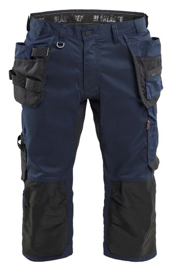 Afbeeldingen van BLÅKLÄDER Piraatbroek met 2-weg stretch 1754 donker marineblauw C64