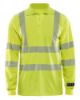Afbeeldingen van BLÅKLÄDER Polo Multinorm piqué met lange mouwen 3439 High Vis geel L