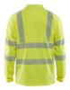 Afbeeldingen van BLÅKLÄDER Polo Multinorm piqué met lange mouwen 3439 High Vis geel L