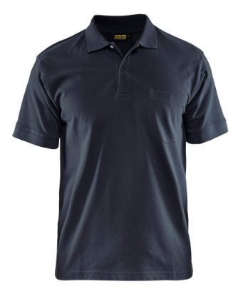 Afbeeldingen van BLÅKLÄDER Polo piqué 3305 donker marineblauw 2XL