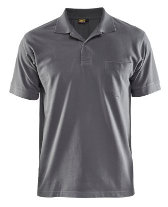 Afbeeldingen van BLÅKLÄDER Polo piqué 3305 grijs M