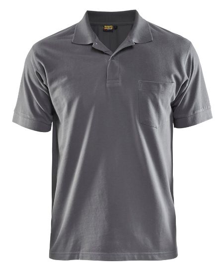 Afbeeldingen van BLÅKLÄDER Polo piqué 3305 grijs L
