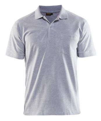 Afbeeldingen van BLÅKLÄDER Polo piqué 3305 grijs mêlee XS