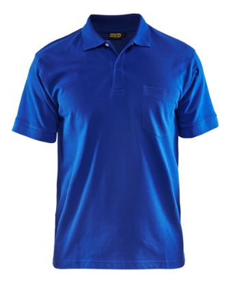 Afbeeldingen van BLÅKLÄDER Polo piqué 3305 korenblauw XS