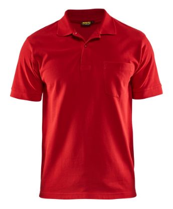 Afbeeldingen van BLÅKLÄDER Polo piqué 3305 rood S