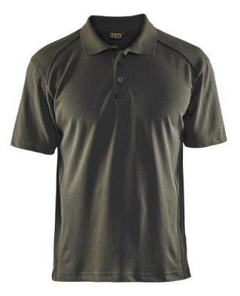 Afbeeldingen van BLÅKLÄDER Polo piqué UV 3326 army groen 2XL
