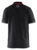 Afbeeldingen van BLÅKLÄDER Poloshirt 3327 zwart/rood M