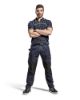 Afbeeldingen van BLÅKLÄDER Poloshirt 3389 donkerblauw/geel XS