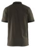 Afbeeldingen van BLÅKLÄDER Poloshirt 3389 groen/zwart M