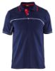 Afbeeldingen van BLÅKLÄDER Poloshirt 3389 marineblauw rood S